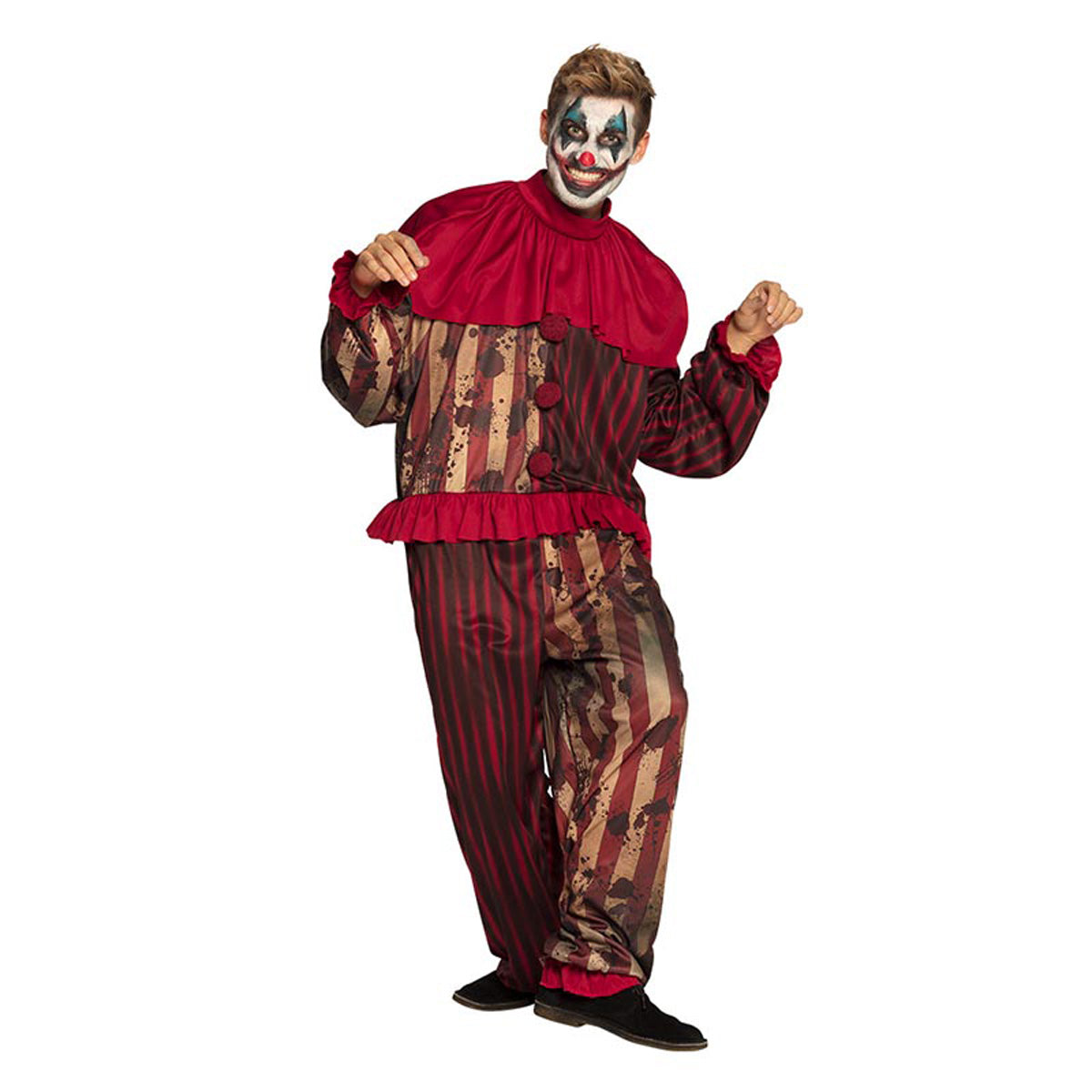 Kostüm Oberteil&Hose Horror Clown 58/60