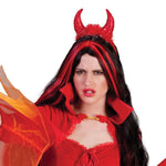 Teufelshörner Glitter Teufelsrot