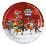 Paw Patrol Ready for Action - Pappteller | 8 Stück, Ø 23 cm, FSC