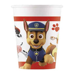 Paw Patrol Ready for Action - Pappbecher | 8 Stück, 200 ml, PEFC