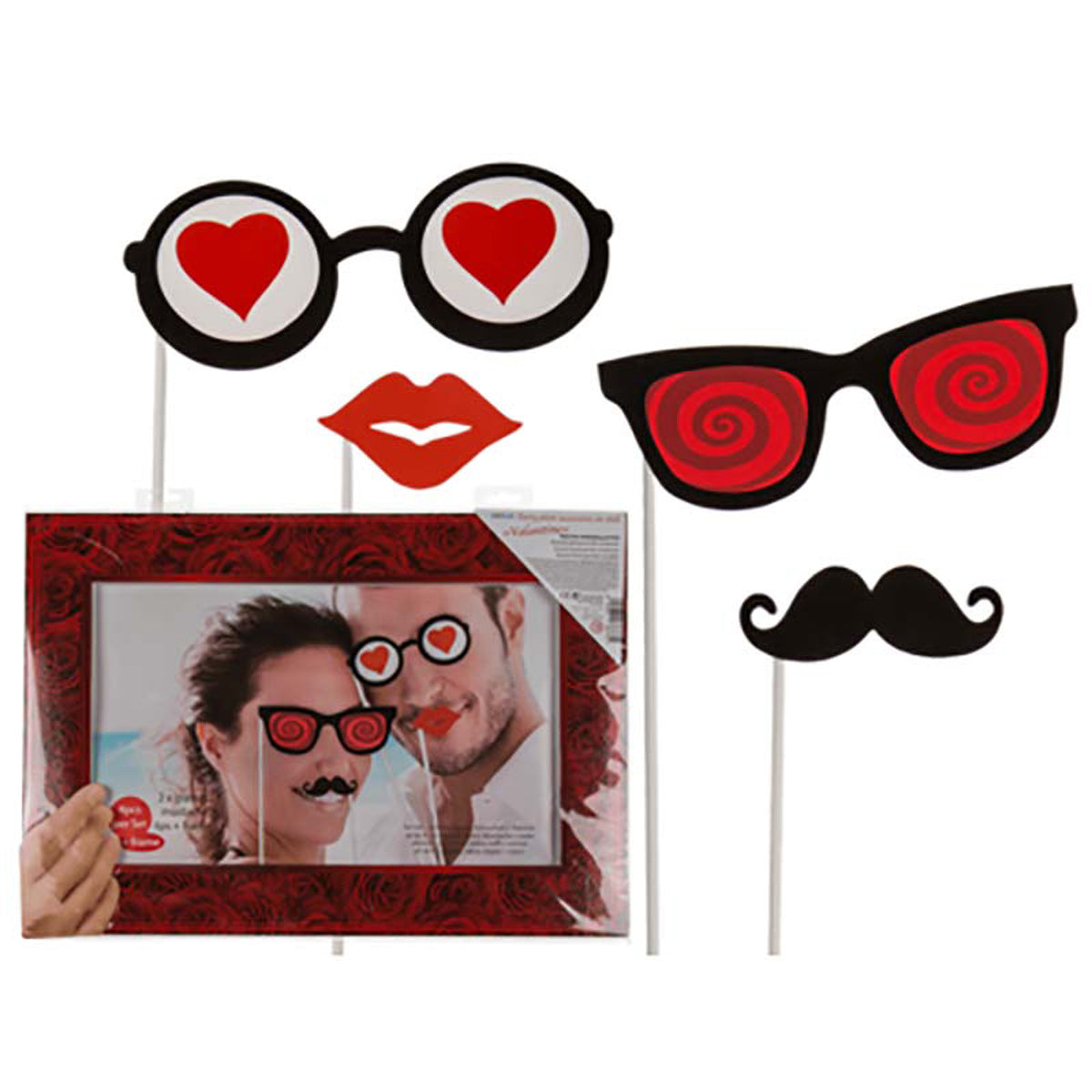 Foto-Props Valentine 4-tlg.