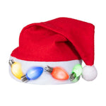 Mütze Weihnachten mit LED
