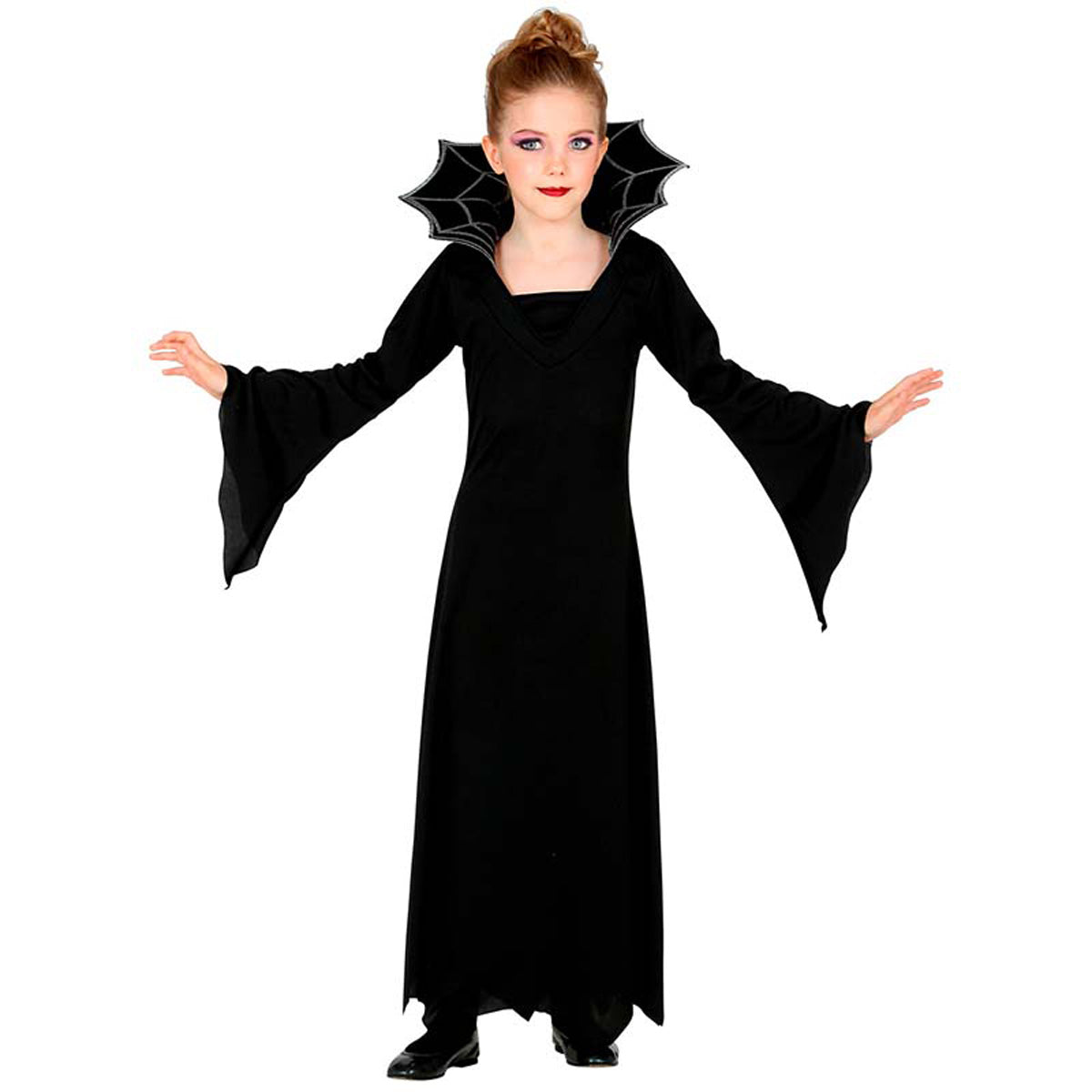 Kostüm Kid Vampirin (Kleid, Kragen)