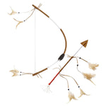 Waffe Bogen und Pfeile 60 cm