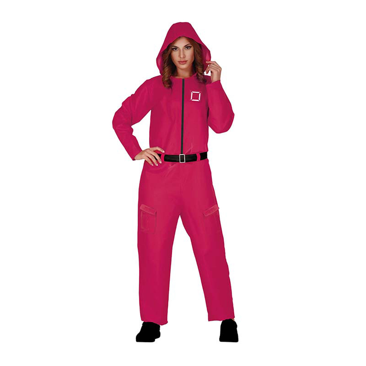 Kostüm Damen The Gamer Rot Gr.S(36/38)