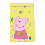 Peppa Pig - Papier-Geschenktüten | 4 Stück, FSC