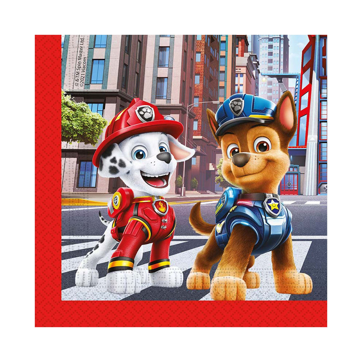Paw Patrol Movie - Servietten | 20 Stück, 33 x 33 cm, FSC