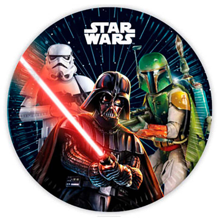 Star Wars - Pappteller | 8 Stück, Ø 23 cm, FSC