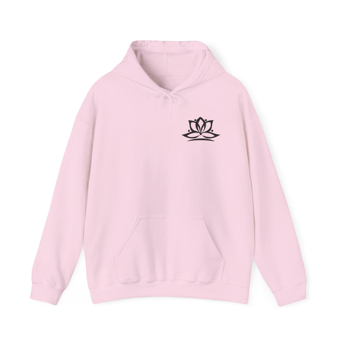 Lotus-Mandala-Hoodie mit Om-Symbol – Spirituelles Yoga-Sweatshirt