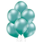 25 Stk. Luftballon Uni Glossy Ø 12cm | Grün
