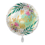 18"/Ø43cm Folienballon  "DU schaffst DAS"