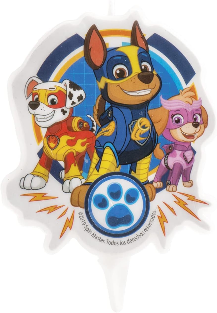 Kerze Paw Patrol 7,5 cm