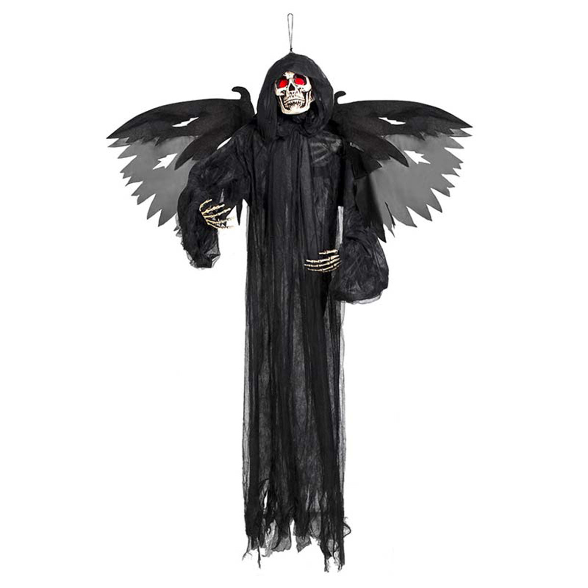 Hänge Figur schwingender Dämon 165 cm Licht