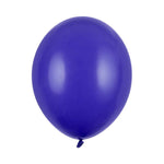 10 Stk. Luftballon Ø30cm "Uni Pastell" | Royal Blau