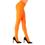 Strumpfhose Damen "Uni" | Neon Orange | Größe XL