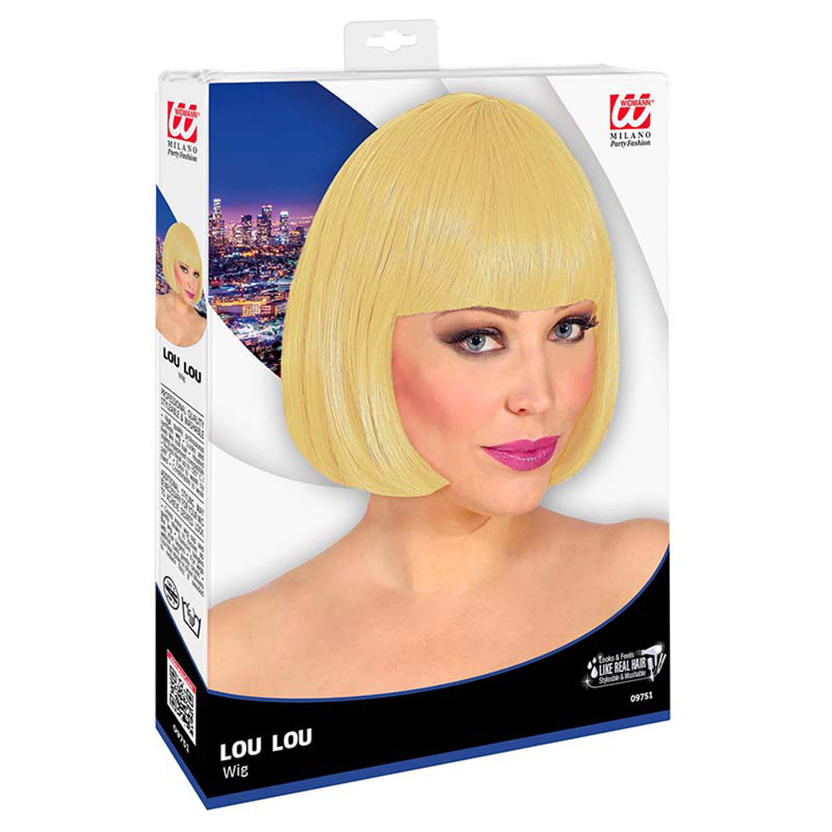 Perücke Damen "Bob Lou Lou" | Blond