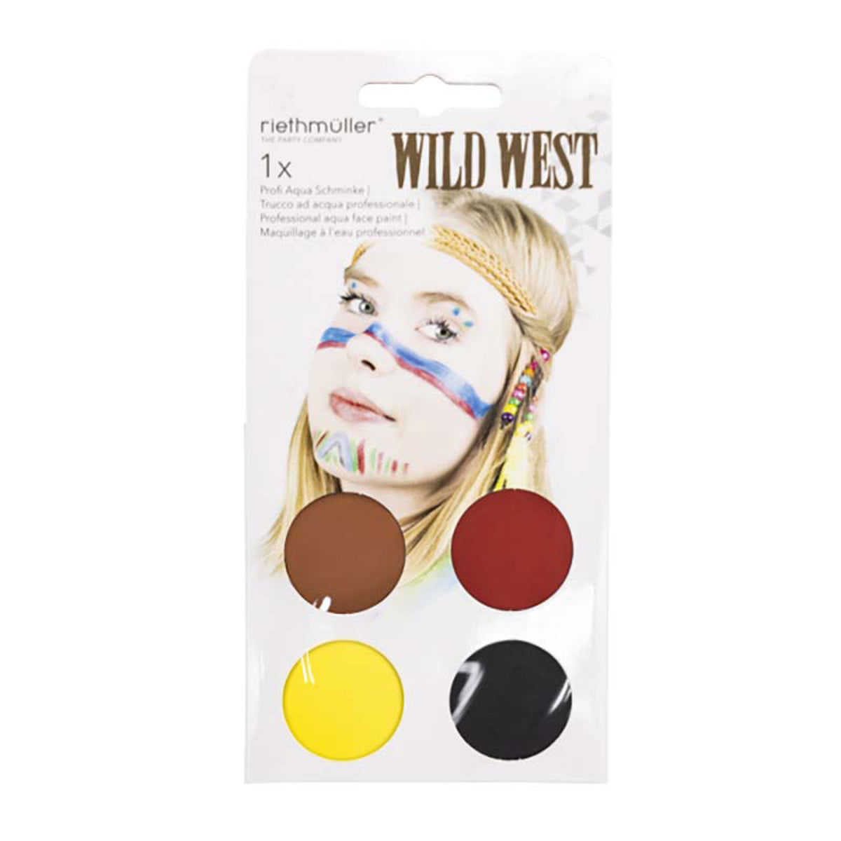 Make-up Set Aqua Cowboy Indianer