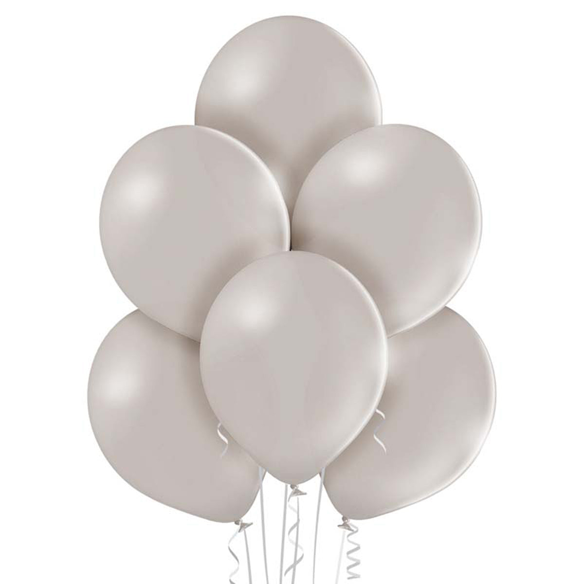 25 Stk. Luftballon Unifarben Ø 30cm | Warm Grey #440