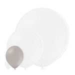 25 Stk. Luftballon Unifarben Ø 30cm | Warm Grey #440