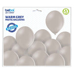 25 Stk. Luftballon Unifarben Ø 30cm | Warm Grey #440