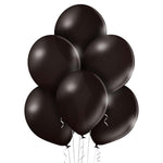 25 Stk. Luftballon Uni Metallic Ø 30cm |  Schwarz#090
