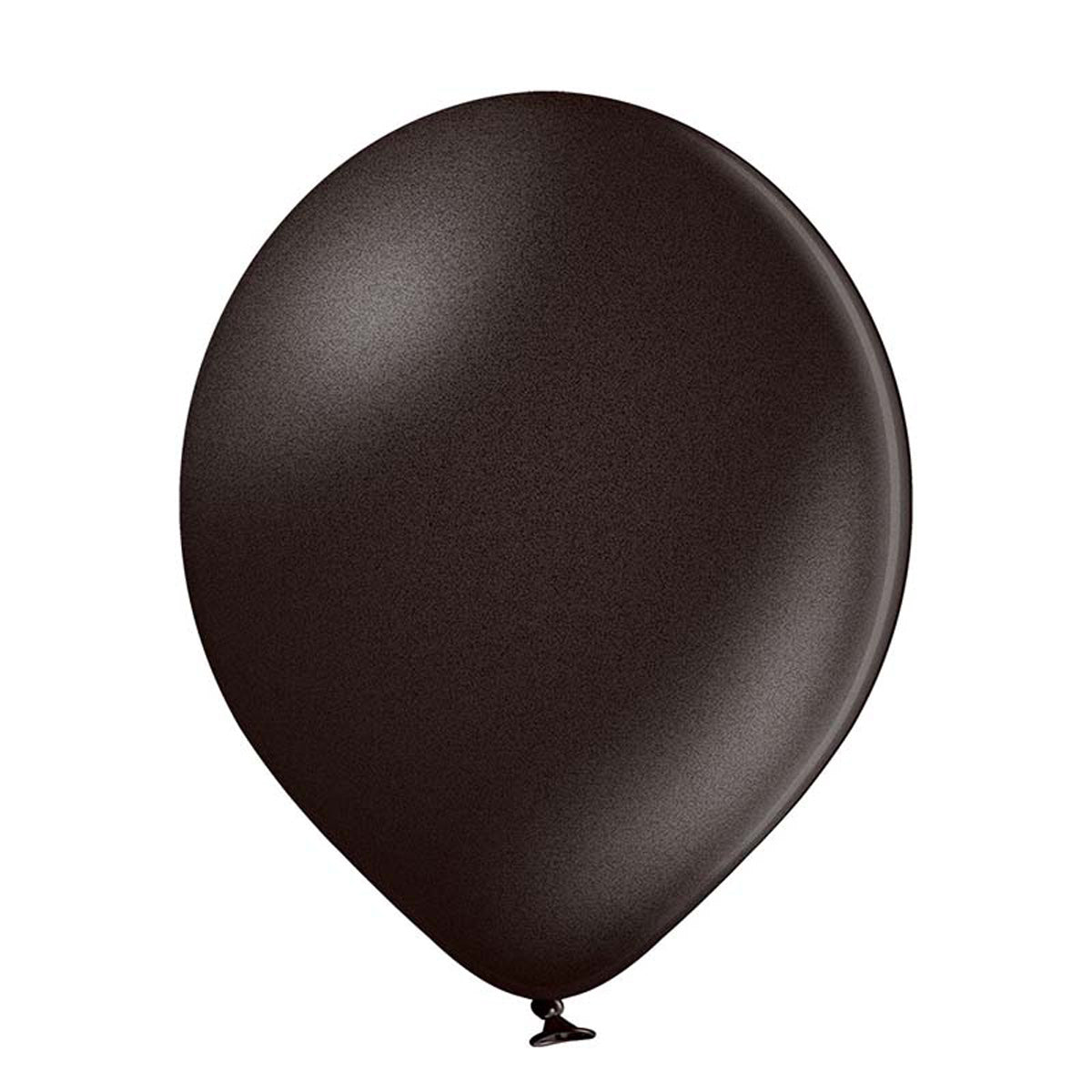 25 Stk. Luftballon Uni Metallic Ø 30cm |  Schwarz#090