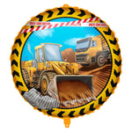 18"/Ø45cm Folienballon "Baustelle"