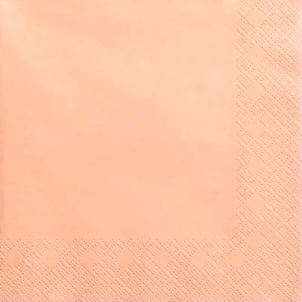 Servietten Uni 20Stk./33x33cm | Lachsrosa
