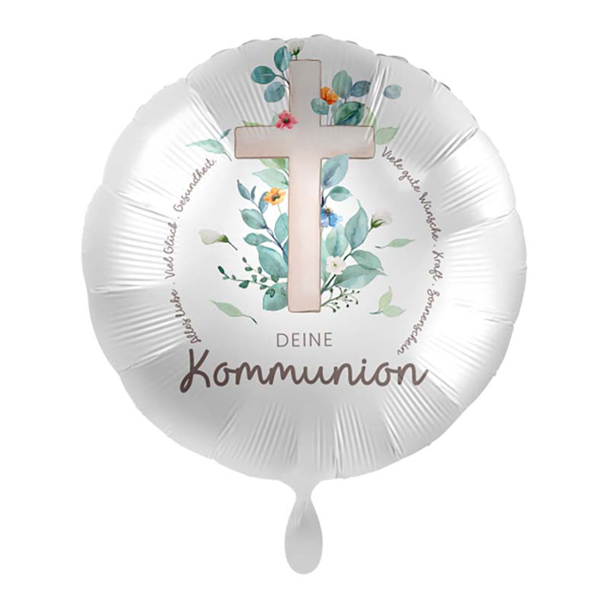 18"/Ø43cm Folienballon  "Deine Kommunion"