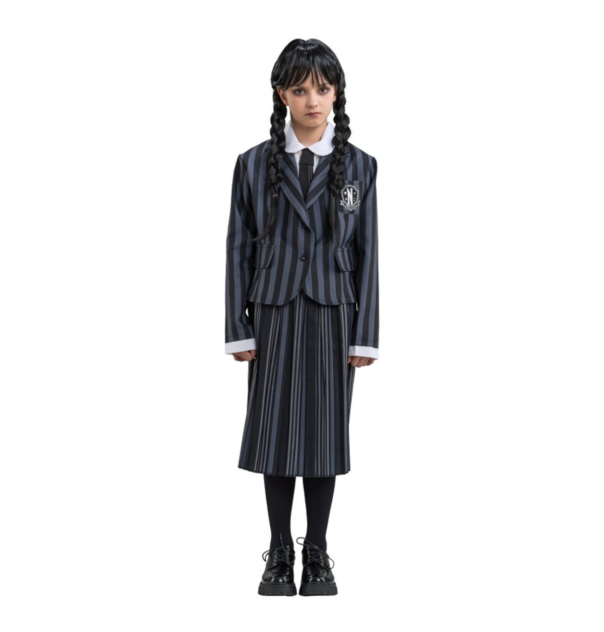 Kostüm Kid Wednesday Schuluniform Gr. 152