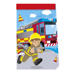 Feuerwehr - Papier-Geschenktüten | 4 Stück, FSC