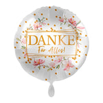 18"/Ø43cm Folienballon  "Danke Für Alles"