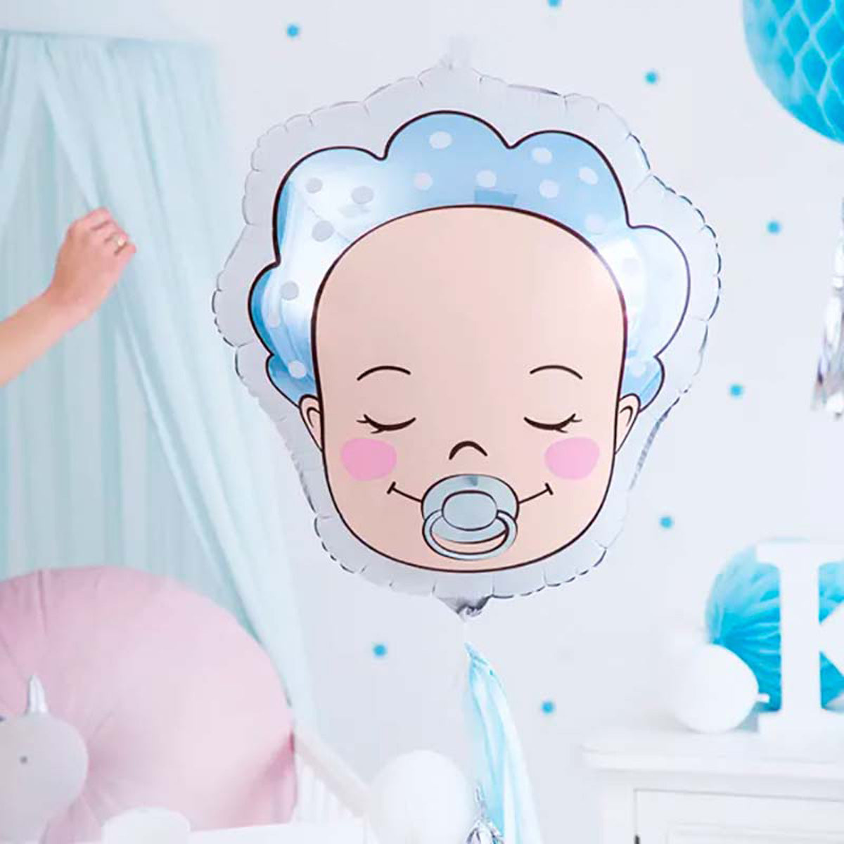 18"/Ø45cm Folienballon "Baby Boy"