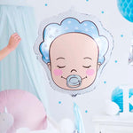 18"/Ø45cm Folienballon "Baby Boy"