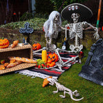 Halloween Perücke Damen "Hexe Aurora" | Grau