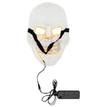 Maske LED Skelett