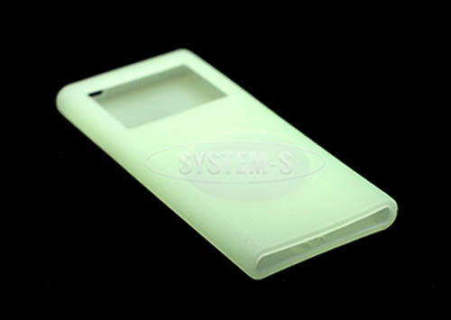 Silikon Skin / Hülle / Cover für Apple iPod Nano 2 grün | System-S