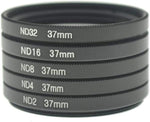 ND Filter Set 37 mm Neutraldichtefilter Graufilter Hülle kompatibel mit iPhone 12 Pro Max | System-S