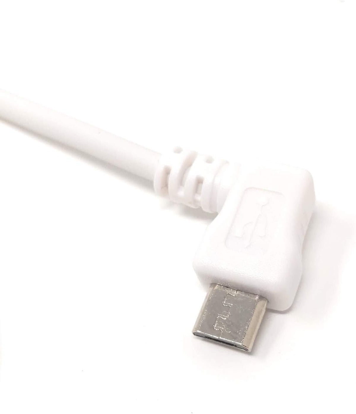 USB A Stecker zu USB 2.0 Micro B Stecker Links Gewinkelt 100 cm | System-S