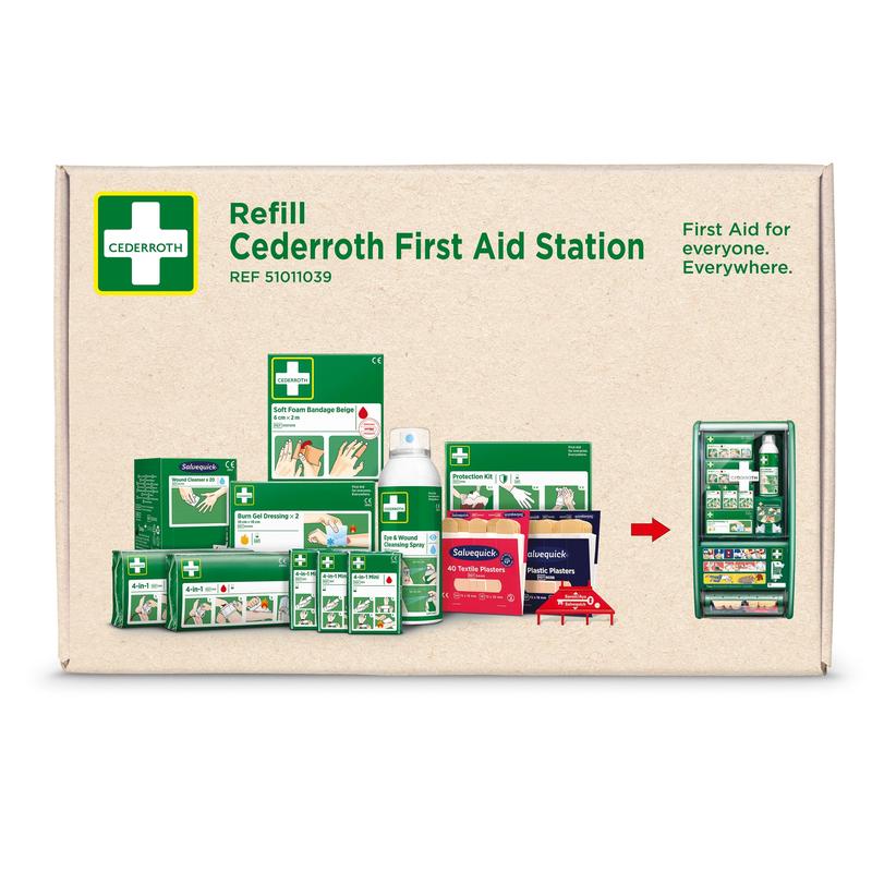 Cederroth erste-hilfe-mine für cederroth erste-hilfe-station ref 51011026 | Karton (1 Packung)
