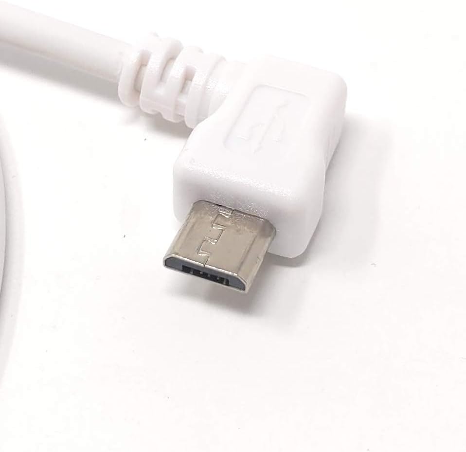 USB A Stecker zu USB 2.0 Micro B Stecker Kabel Links Gewinkelt 30 cm | System-S