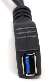 Y Kabel USB Typ A 3.0 Buchse zu 1 x USB Typ A 3.0 und 1x USB A Typ 2.0 | System-S