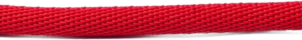 USB 3.1 Kabel 100 cm Typ C Stecker zu 2.0 A Stecker Winkel geflochten in Rot | System-S