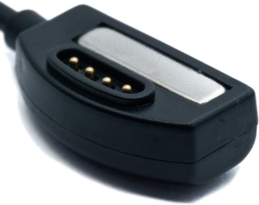 USB 2.0 Kabel in Schwarz Ladestation Ladekabel für Suunto 7 Smartwatch | System-S