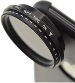 Vario Graufilter Neutraldichtefilter Graufilter ND-Filter ND2-400 37mm Linse Objektiv für iPhone 11 Pro | System-S