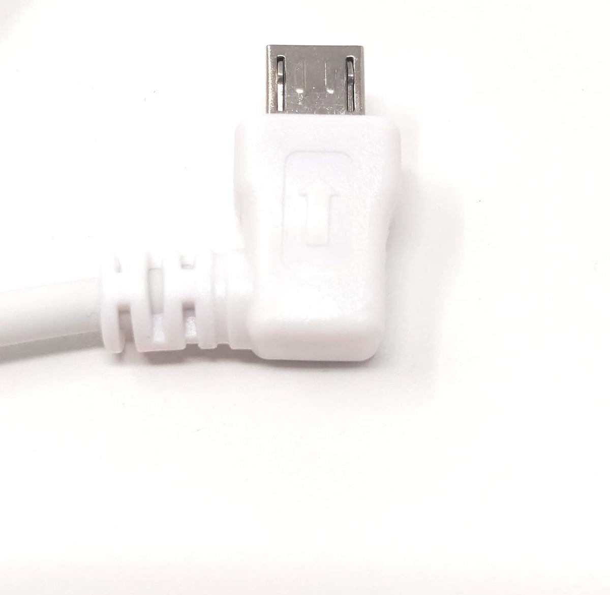 USB A Stecker zu USB 2.0 Micro B Stecker Links Gewinkelt 100 cm | System-S