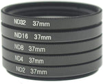 5 Linsen Set Neutraldichtefilter Graufilter ND-Filter 37mm für iPhone 11 Pro | System-S