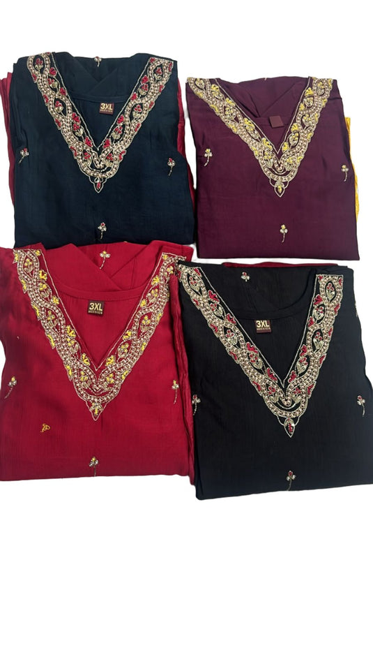 Handwork Dola Silk Readymade Suit In Berlin
