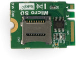 M2 NGFF Schlüssel A.E WIFI Slot auf Micro SD SDHC SDXC TF Kartenleser M.2 A+E | System-S