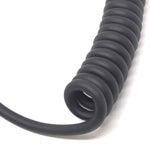 USB C 3.1 zu USB A Gewinkelt Spiral Kabel 50 - 100 cm | System-S